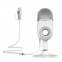스몰리그 시모어 웨이브 U1 USB 콘덴서 마이크 화이트 3492